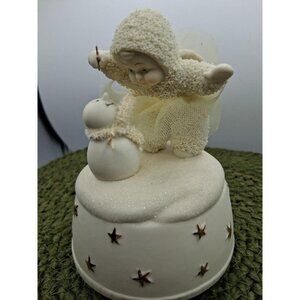 Department 56 Snowbabies Figurine "A Little Holiday Magic" 2006 Collectible Deco